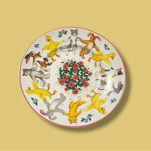 Vintage 1992 Tiffany& Co. Collectible Plate- “Playground”